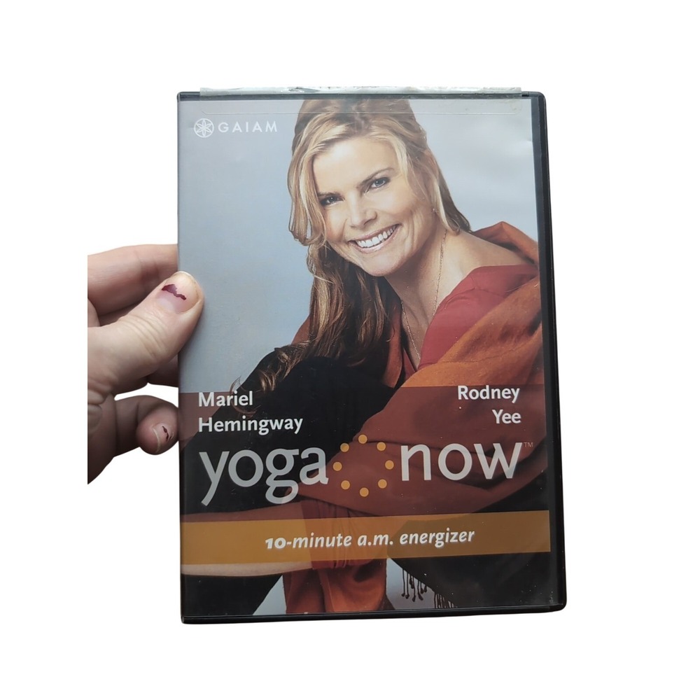 Yoga Now DVD 10-Minute A.M. Energizer Marie Hemingway Rodney Yee
